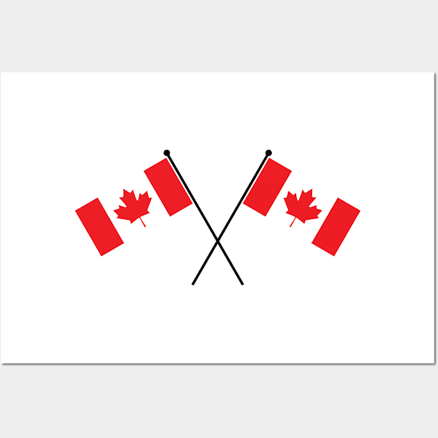 Canada National Wall Art by Hastag Pos